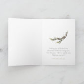  Elegant Christmas Ornament Card  シーズンカード (内部)