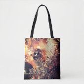 Elegant Christmas Ornament Glow | Festive Holiday  トートバッグ (正面)