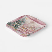 Elegant Christmas Paper Plates  ペーパープレート (傾斜あり)