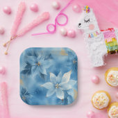 Elegant Christmas Paper Plates  ペーパープレート (パーティー)