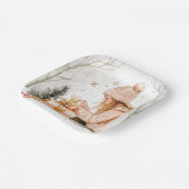 Elegant Christmas Paper Plates  ペーパープレート (傾斜あり)