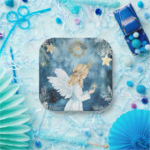 Elegant Christmas Paper Plates  ペーパープレート (パーティー)