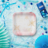 Elegant Christmas Paper Plates  ペーパープレート (パーティー)