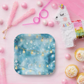 Elegant Christmas Paper Plates  ペーパープレート (パーティー)