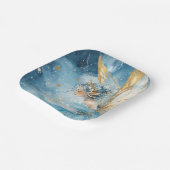 Elegant Christmas Paper Plates  ペーパープレート (傾斜あり)