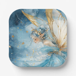 Elegant Christmas Paper Plates  ペーパープレート