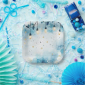 Elegant Christmas Paper Plates  ペーパープレート (パーティー)