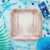 Elegant Christmas Paper Plates  ペーパープレート (パーティー)