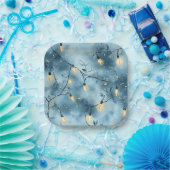 Elegant Christmas Paper Plates  ペーパープレート (パーティー)