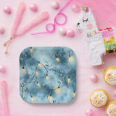 Elegant Christmas Paper Plates  ペーパープレート (パーティー)