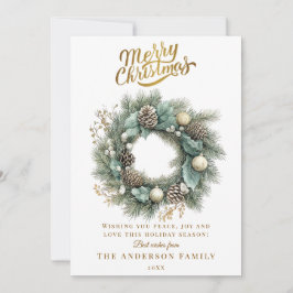 Elegant Christmas  Party シーズンカード