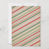 Elegant Christmas Party Festive Holiday Minimalist 招待状 (裏面)