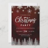 Elegant Christmas Party Invitation 招待状 (正面)