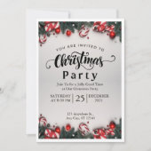 Elegant Christmas Party Invitation | 招待状 (正面)