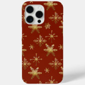 Elegant Christmas Star Red  Case-Mate iPhoneケース (裏面)