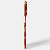 Elegant Christmas Star Red  Case-Mate iPhoneケース (裏面 / 右)