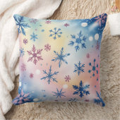 Elegant Christmas Throw Pillow– Red & Gold Holiday クッション (ブランケット)