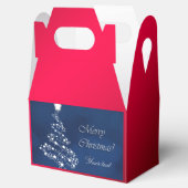 Elegant Christmas Tree Favor Box フェイバーボックス (オープン)