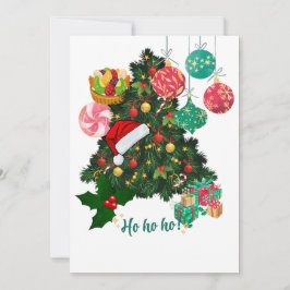 Elegant Christmas Tree Greeting Card | Festive  シーズンカード