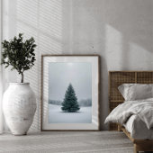 Elegant Christmas Tree Poster ポスター