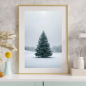Elegant Christmas Tree Poster ポスター