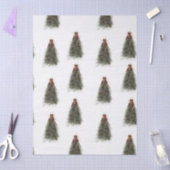 Elegant Christmas Tree Tissue Paper 薄葉紙 (クラフト)