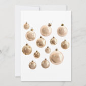 Elegant Christmas Trees – Holiday Season サンキューカード (裏面)