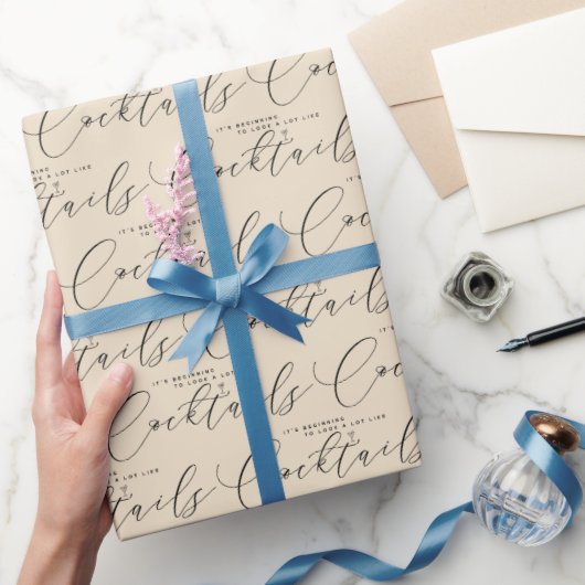 Elegant Christmas Wrapping Paper ラッピングペーパー (ギフト)