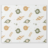 Elegant Christmas wrapping paper ラッピングペーパー (フラット)