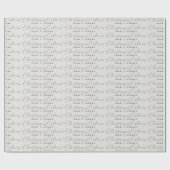 Elegant Christmas Wrapping Paper ラッピングペーパー (フラット)