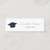 Elegant Class of 2026 Academic Graduate Path コーリングカード (正面)