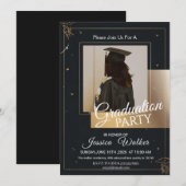 Elegant Class of 2026 Graduate Celebration Invite 招待状 (正面/裏面)