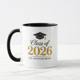 Elegant Class of 2026 Graduation Gift Mug マグカップ