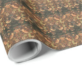 Elegant Classic Birds William Morris  ラッピングペーパー (ロールコーナー)