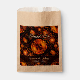 Elegant Classic Boho Modern Gold #901 Wedding フェイバーバッグ