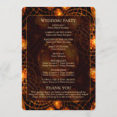 Elegant Classic Boho Modern Gold #901 Wedding プログラム (裏面)