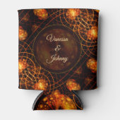 Elegant Classic Boho Modern Gold #901 Wedding 缶クーラー (正面)