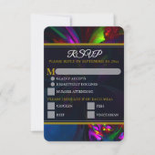 Elegant Classic Modern Floral Pattern #902 Wedding (正面)