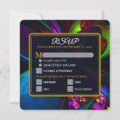 Elegant Classic Modern Floral Pattern #902 Wedding (正面)