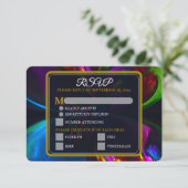 Elegant Classic Modern Floral Pattern #902 Wedding (スタンド正面)