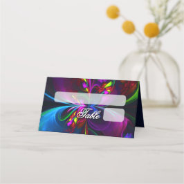 Elegant Classic Modern Floral Pattern #902 Wedding プレイスカード