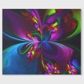 Elegant Classic Modern Floral Pattern #902 Wedding ラッピングペーパー (フラット)