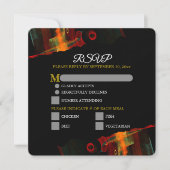 Elegant Classic Modern Trendy Pattern #903 Wedding (正面)