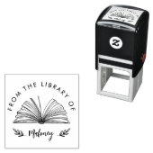 Elegant Classic Script From the Library Of Custom  セルフインキングスタンプ (インサイチュ)