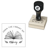 Elegant Classic Script From the Library Of Custom  ラバースタンプ (押印)