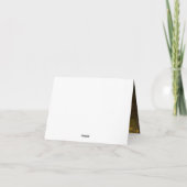 Elegant Classic Wedding サンキューカード (裏面)