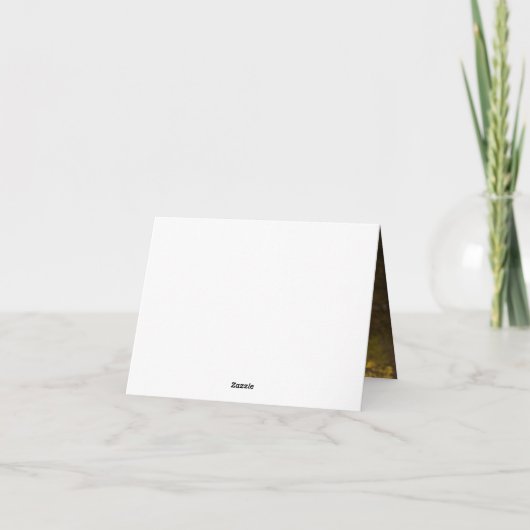 Elegant Classic Wedding サンキューカード (裏面)