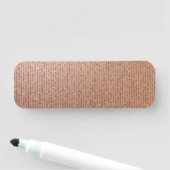 Elegant Classy Gold Sparkle 名札 (インサイチュ)