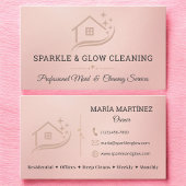 Elegant Cleaning Services Maid & Housekeeping 名刺