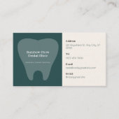 Elegant Clinical Dentist  Practice Appointment 名刺 (正面)